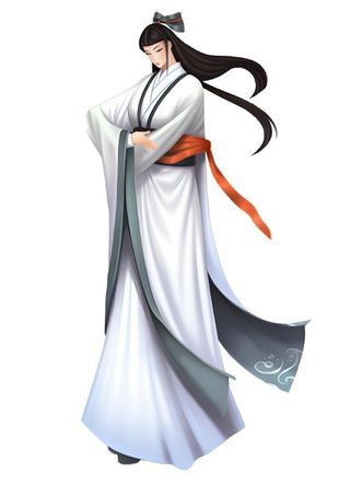 古风人物插画免抠