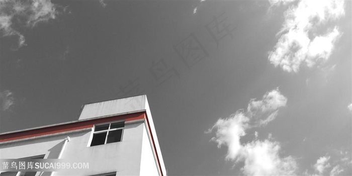 跳出的红色屋顶