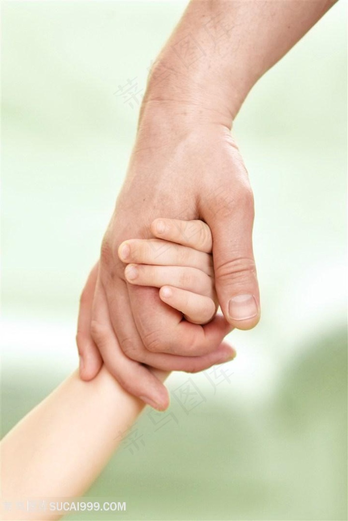 宝宝跟爸爸牵手特写图片手势图片