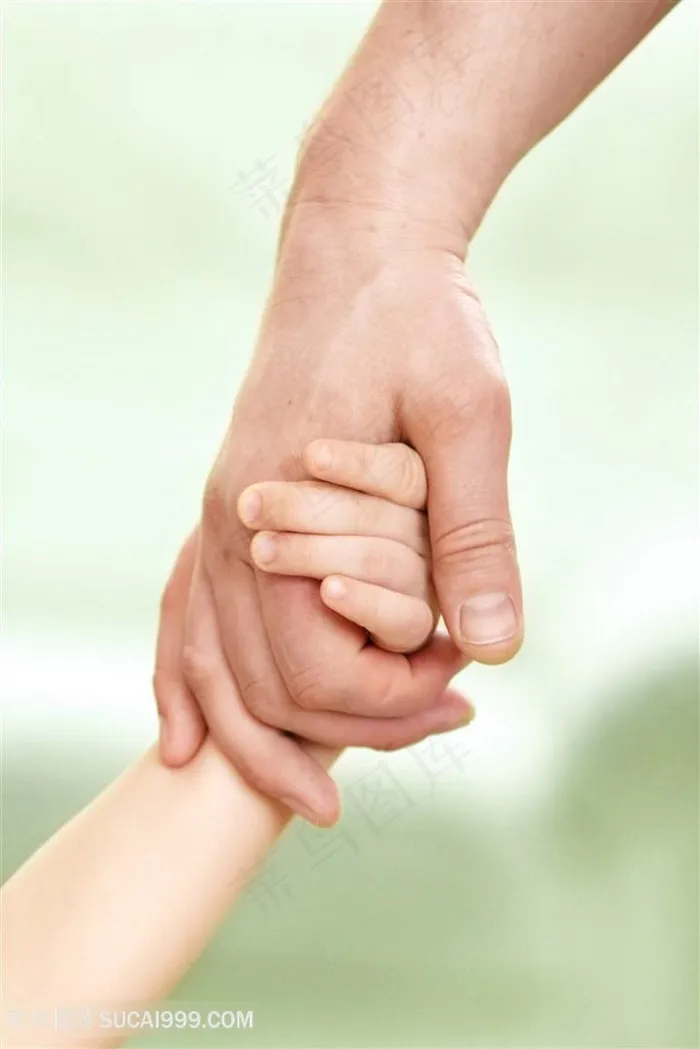 宝宝跟爸爸牵手特写图片手势图片
