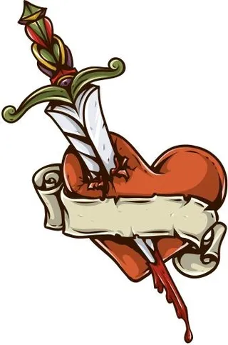 彩色纹身 PNG免抠