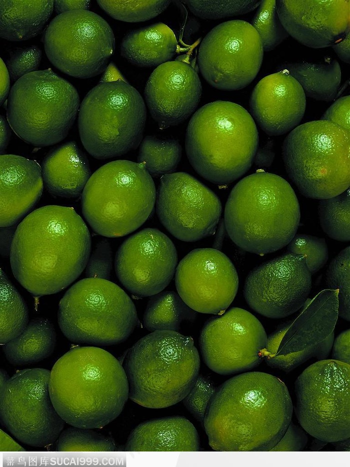 食物背景-青柠檬