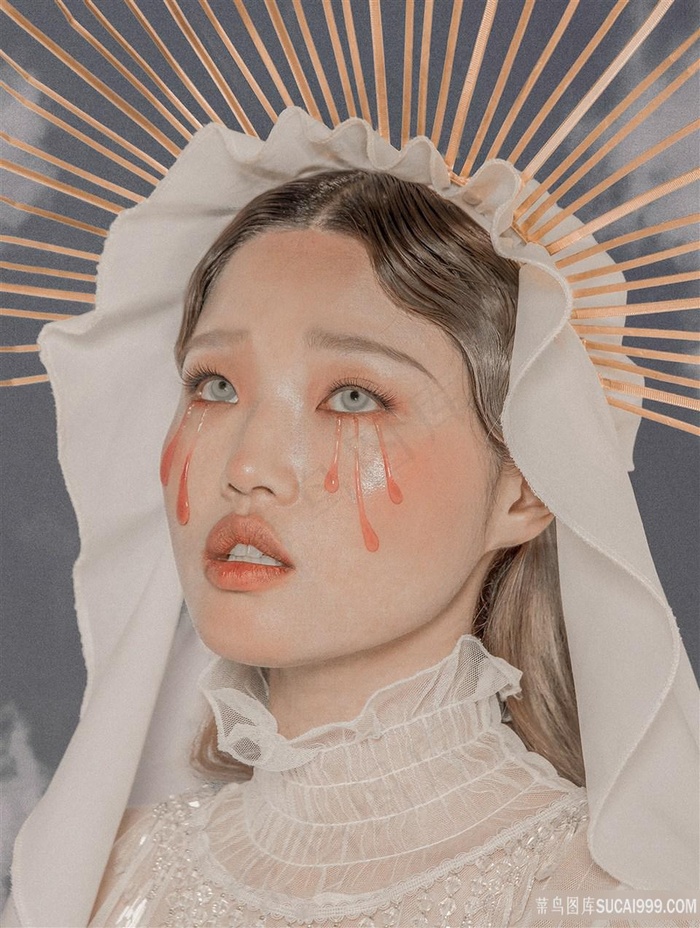 化妆品模特美容