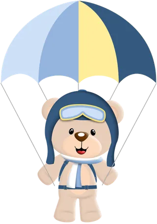降落伞小熊