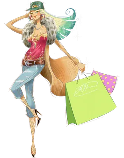 女子购物时尚