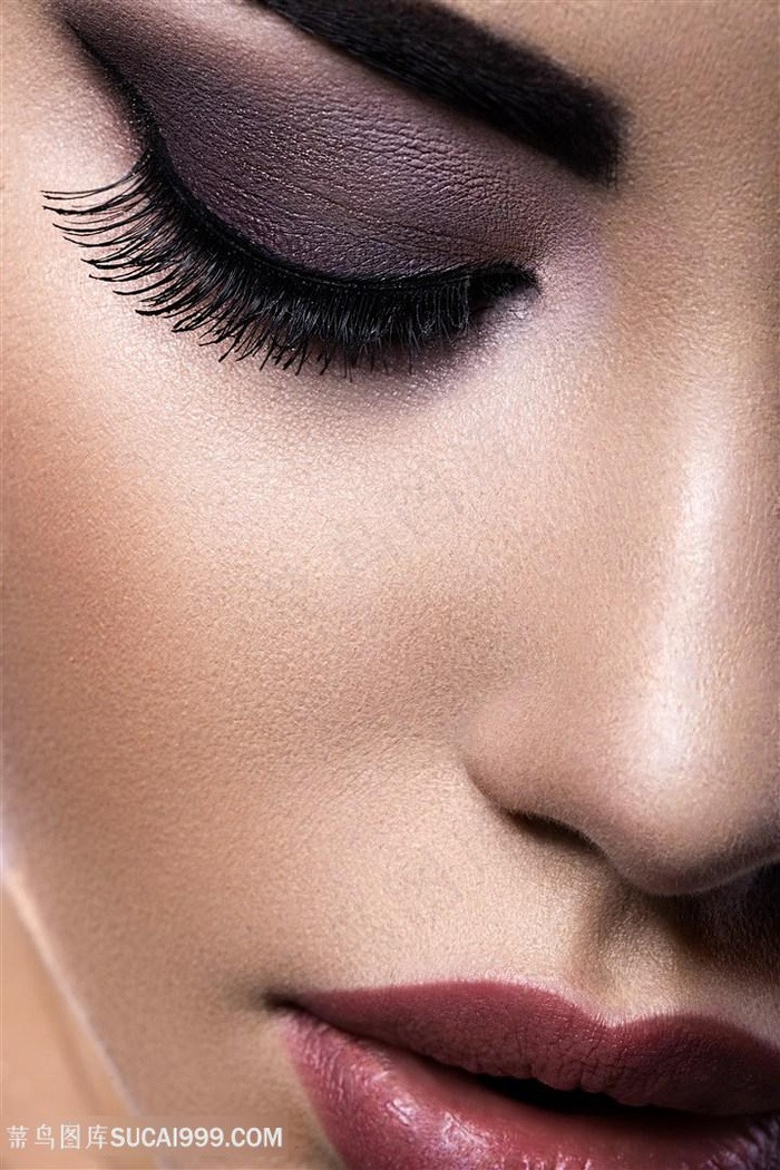 性感眼影美女美容图片