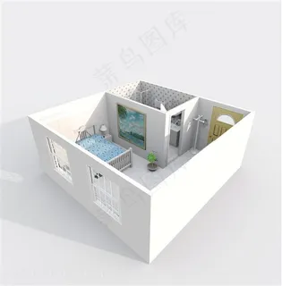 精美立体房屋建筑设计 精美立体房屋建筑设计