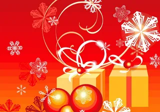 图片设计素材背景圣诞节日主题