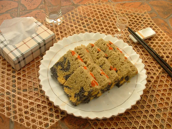 三色蜂糕 (2)