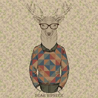 拟人动物 卡通头像 