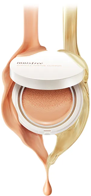 气垫BB粉底橙色化妆品素材png