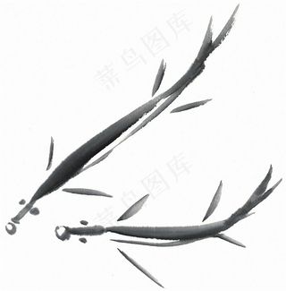 鱼虾蟹龟国画图片jpg素材