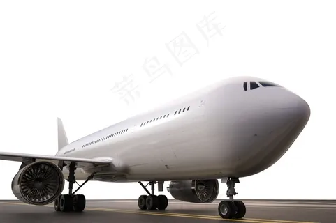 停在飞机场的白色飞机侧面高清图片 停在飞机场的白色飞机侧面高清图片