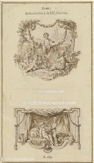 素描男孩风景画装饰画 素描男孩风景画装饰画