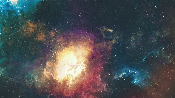 唯美元宇宙星空景色