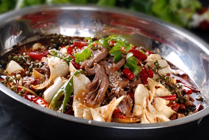 干锅美食焖锅湘菜麻辣香辣纸锅干锅双脆