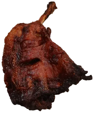 烧烤麻辣藤椒烤鸭香酥鸭腿免抠摄影元素素材