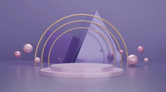 创意简约风3D背景 创意简约风3D背景
