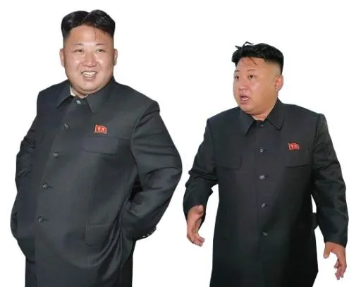 金正恩 PNG免抠(561x447)