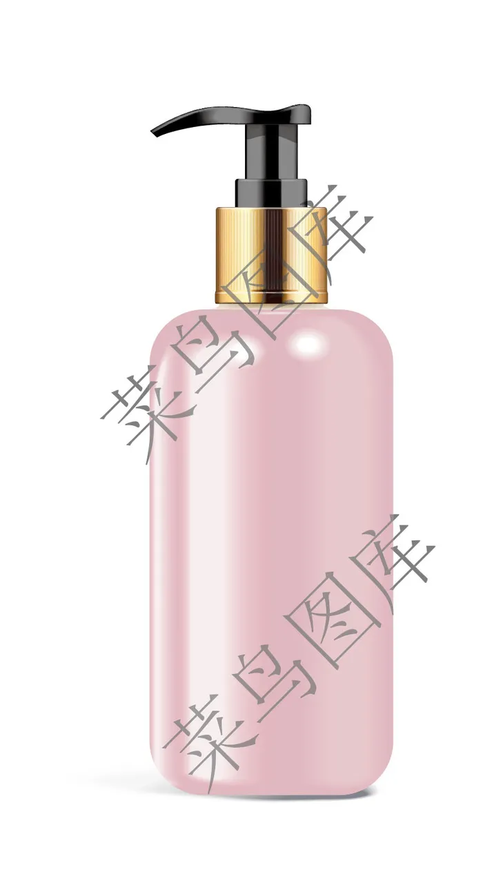 洗发水，沐浴露瓶子矢量图ai矢量模版下载