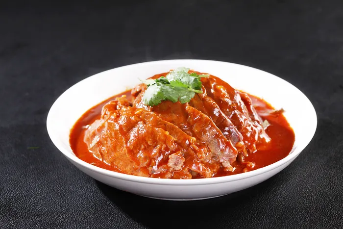 Z00015干豆角扣肉 (1)