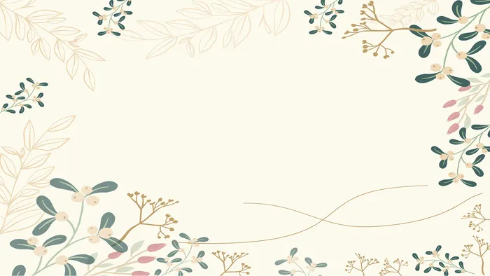 简约唯美浪漫鲜花背景图片