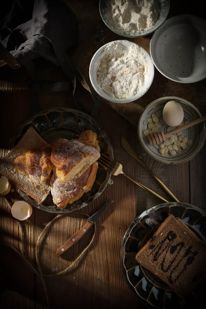 蛋糕店小蛋糕慕斯美食甜品图片