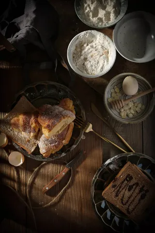 蛋糕店小蛋糕慕斯美食甜品图片