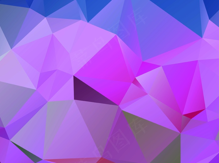 炫彩几何图形背景 几何艺术设计 多边形背景图片
