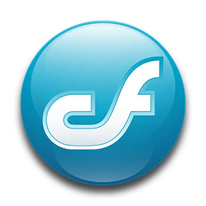圆形Cf蓝