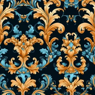 欧式纹理，巴洛克风格，无缝贴图，素材