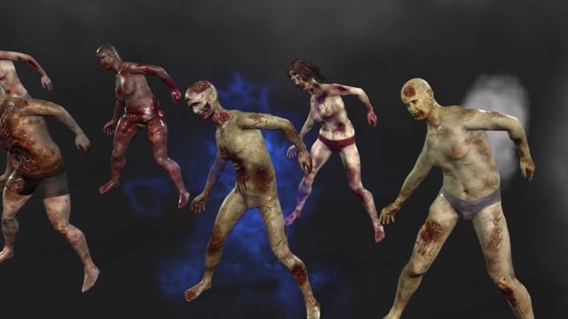 僵尸, 舞者, 舞蹈, 万圣节