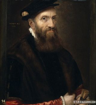 弗洛里斯，弗兰斯，48岁的绅士油画