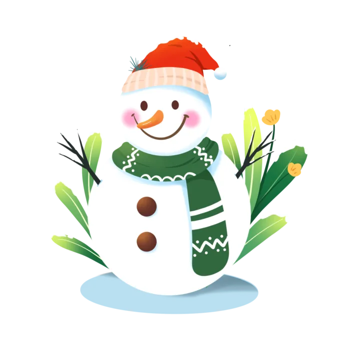 冬季圣诞圣诞节雪人