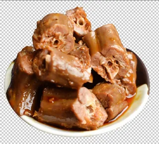 秘制香卤鸭脖免扣素材