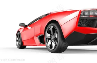 高级高档名贵红色概念跑车高清图片
