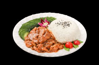 孜然肉片A餐饮快餐盖浇饭产品成品高清大图免扣