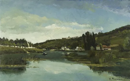 毕沙罗风景绘画素材 毕沙罗风景绘画素材
