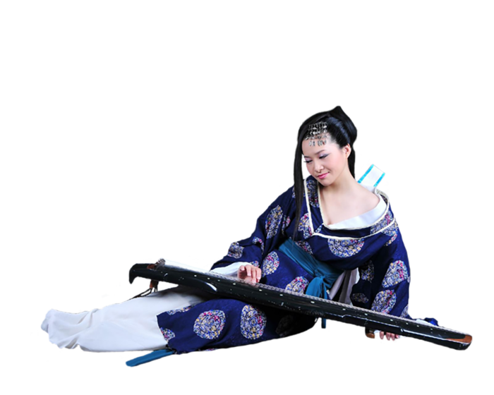 36 (2)免抠元素 免抠摄影 美女 人物 服装 古风 演奏