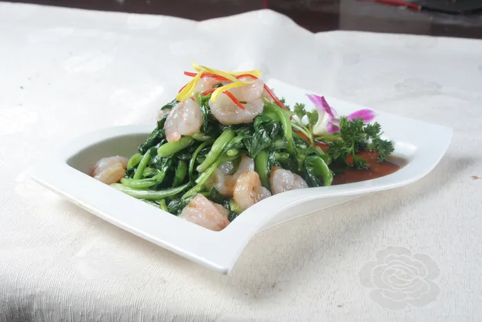 虾仁鸡毛菜18