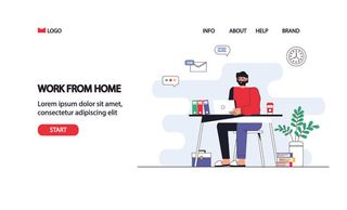 扁平化人物场景办公互联网等距ai矢量设计网页海报UI素材插画