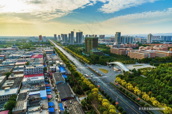 唯美城市风景图片