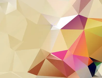 炫彩几何图形背景 几何艺术设计 多边形背景图片