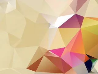 炫彩几何图形背景 几何艺术设计 多边形背景图片