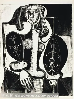 毕加索抽象人物艺术挂画装饰画 毕加索抽象人物艺术挂画装饰画