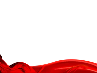 红绸带装饰素材免扣