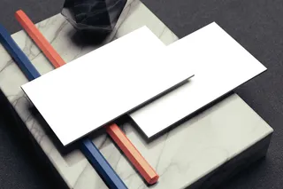 大理石背景高档轻奢名片样机