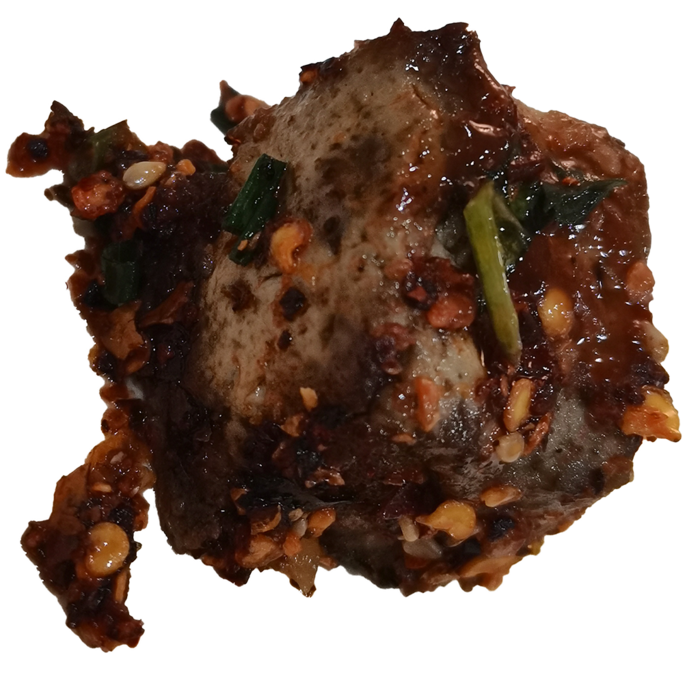 黄豆豆腐包浆黑豆嫩豆腐油炸香煎免抠摄影元素素材 