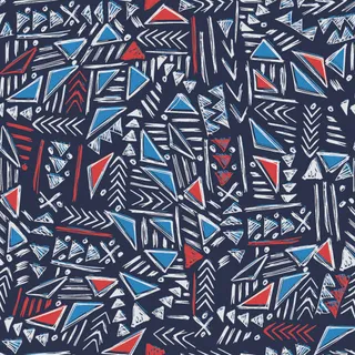 少数民族藏族特色花纹波西米亚风纹理背景图案设计AI矢量图片素材