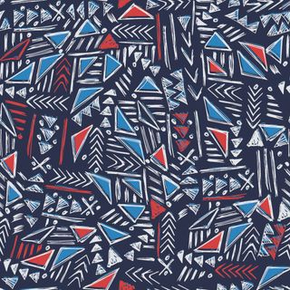 少数民族藏族特色花纹波西米亚风纹理背景图案设计AI矢量图片素材